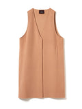 SUPER FINE CASHMERE MELTON GILET
