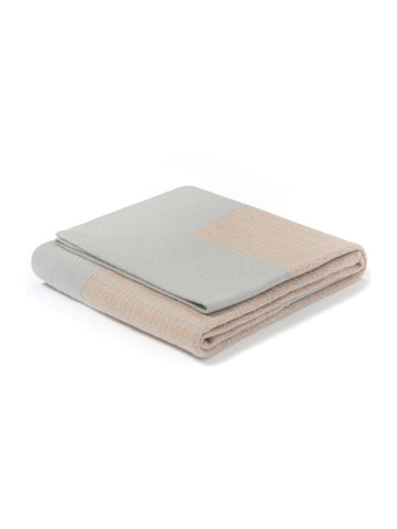 BICOLOR TAUPE BLANKET
