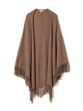 FRINGE SHAWL NATURAL
