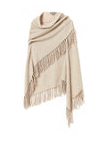 FRINGE SHAWL NATURAL