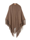 LOW GAUGE FRINGE SHAWL NATURAL