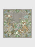 SILK CHIFFON SCARF JUNGLE