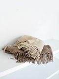FRINGE SHAWL NATURAL