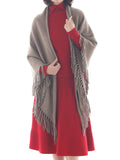 FRINGE SHAWL NATURAL