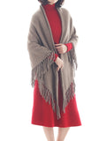 FRINGE SHAWL NATURAL