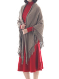 FRINGE SHAWL NATURAL