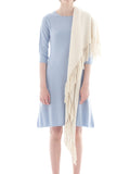 FRINGE SHAWL NATURAL