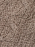 LOW GAUGE CABLE SCARF NATURAL