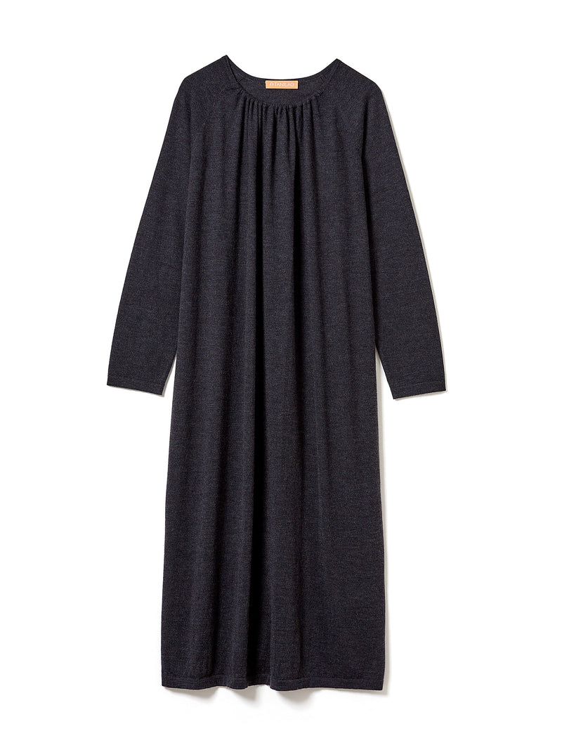 CASHEMERE SILK EASY DRESS