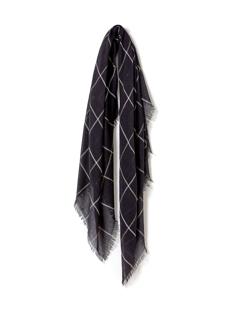 CASHMERE SILK WIND PEN STOLE