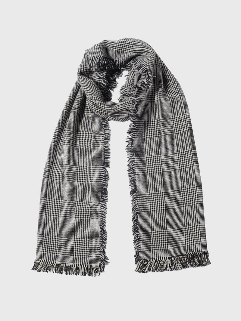 GLENCHECK CASHMERE STOLE